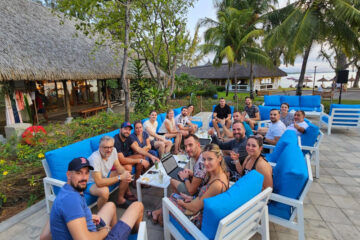 Groupe Pandora à l'Île Maurice