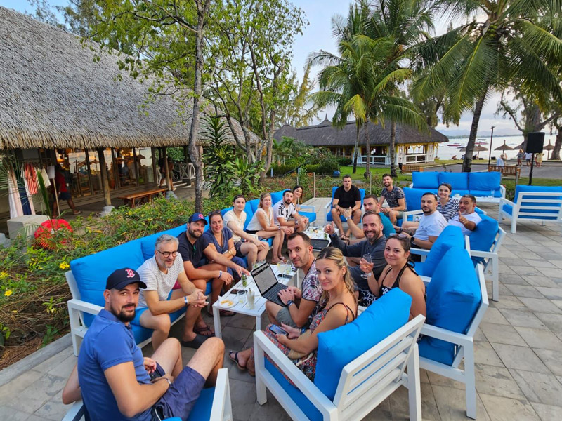 Groupe Pandora à l’Île Maurice